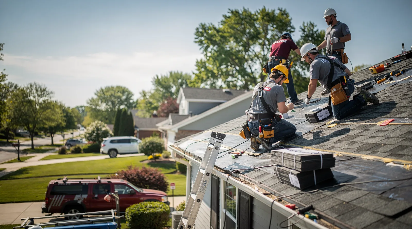 Roof Repair in Herrick, IL around you